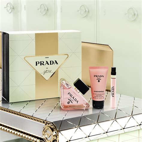 prada perfume mini set|prada paradoxe 90ml gift set.